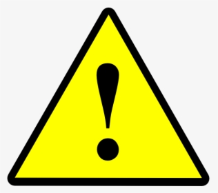 Pix For Danger Tape Border - Yellow And Black Warning Sign, HD Png Download, Free Download