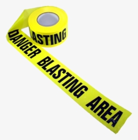 Blasting Area Barricade Tape - Masking Tape, HD Png Download, Free Download