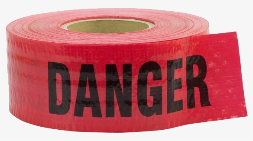 Ch Hanson Danger Reinforced Barricade Tape 3"x500""  - Strap, HD Png Download, Free Download