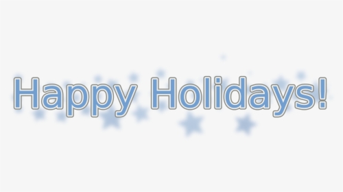 Holidays With Snowflakes Big - Happy Holidays Banner Free, HD Png Download, Free Download