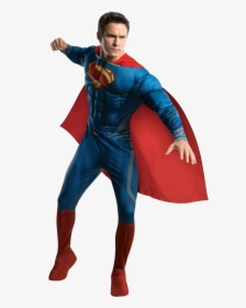 Superman Png Background Image - Superman Costume Men, Transparent Png, Free Download
