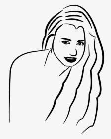 Transparent Pretty Face Png - Line Art, Png Download, Free Download