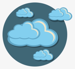 Climate Drawing Storm - Raining Clouds Clipart, HD Png Download, Free Download