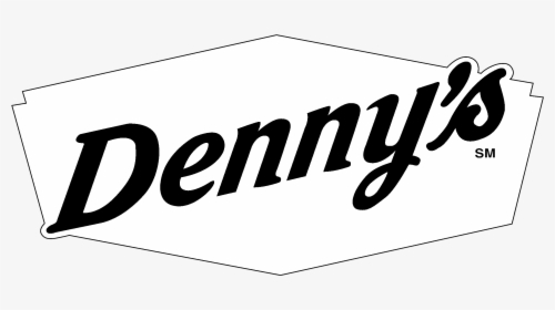 Denny"s Logo Black And White - Denny's Restaurant, HD Png Download, Free Download