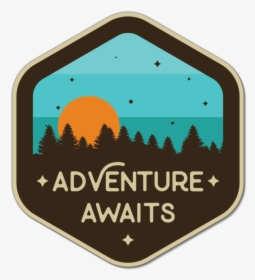 Transparent Tennessee Silhouette Png - Adventure Awaits Sticker, Png Download, Free Download