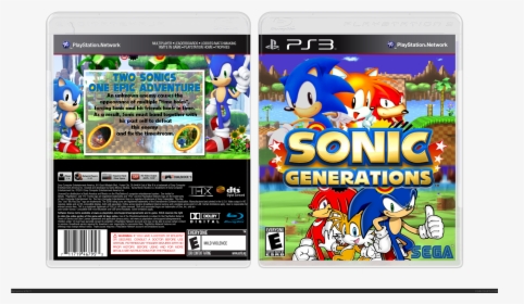 Sonic Generations Box Cover - Sonic Generations, HD Png Download, Free Download