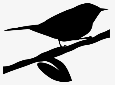 Magnolia Warbler Silhouette, HD Png Download, Free Download