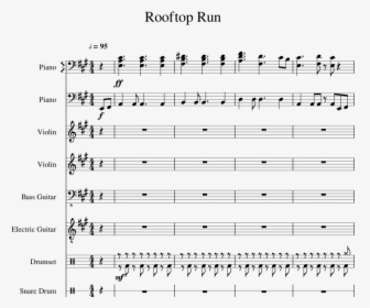 Sonic Generations Rooftop Run Classic Sheet Music, HD Png Download, Free Download