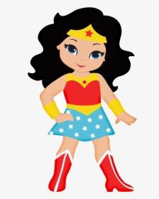 Superhero Free Clipart Clip Art Library Transparent - Wonder Woman Clipart, HD Png Download, Free Download