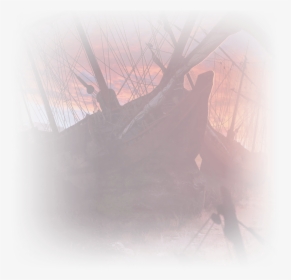 Faded Image Of Pirate Ship At Sunset - Tree, HD Png Download, Free Download
