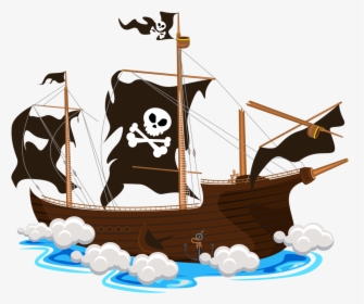 Pirate Ship Clipart Ghost - Pirate In A Wheelchair Costume, HD Png Download, Free Download