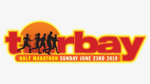 Transparent People Running Silhouette Png - Torbay Half Marathon 2019, Png Download, Free Download