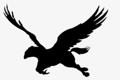 Harry Potter Hippogriff Silhouette , Transparent Cartoons - Harry Potter Hippogriff Silhouette, HD Png Download, Free Download