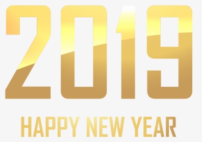 Happy New Year Gold Png, Transparent Png, Free Download