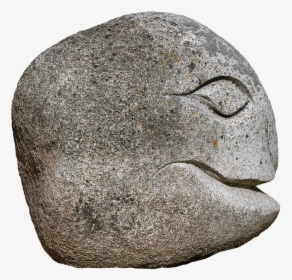 Face, Head, Granite, Steinkopf, Gnome, Figure - Boulder, HD Png Download, Free Download