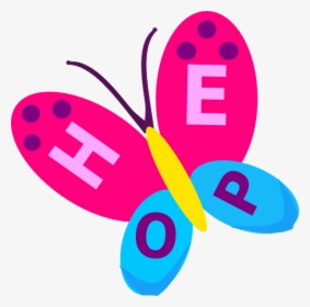 Fantastic Hope Clipart Butterfly Clip Art At Clker - Hope Clipart, HD Png Download, Free Download