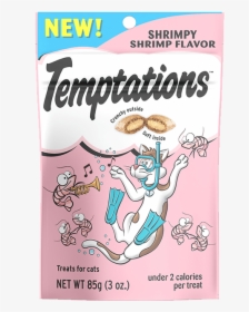 Tempt Shrimp Front - Cat Treats Temptations Shrimp, HD Png Download, Free Download