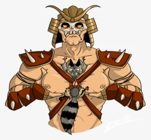 Chesticles - Shao Kahn Sexy Art, HD Png Download, Free Download