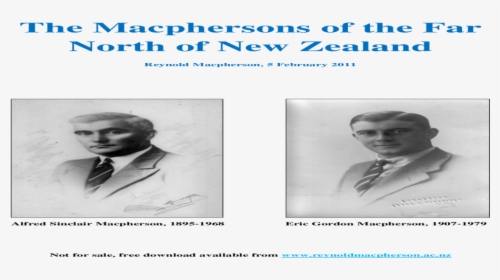 Mr Moseby Png -the Macphersons Of The Far North Of - Gentleman, Transparent Png, Free Download