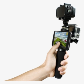 Smartphone Action Camera Hand Grip, HD Png Download, Free Download