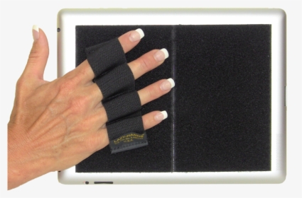 Heavy Duty 4-loop Grip For Ipad Or Large Tablet - Gadget, HD Png Download, Free Download