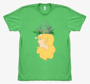 Flower Crown T-shirt - Flog T Shirt, HD Png Download, Free Download