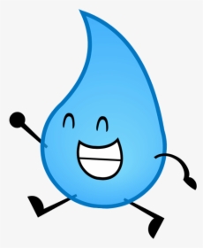 Image Teardrop Pose Png - Transparent Water Drop Character, Png Download, Free Download