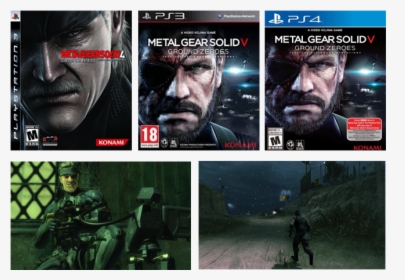 Metal Gear Solid 4 Cover, HD Png Download, Free Download