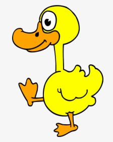 Baby Rubber Clip Art - Duck Walking Clipart, HD Png Download, Free Download