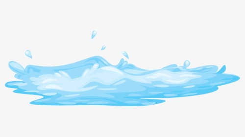 Puddle Splash Free Content Clip Art - Transparent Background Puddle Clipart, HD Png Download, Free Download