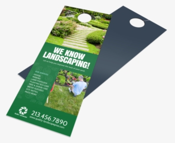 Landscaping Door Hangers - Landscape Door Hangers Templates, HD Png Download, Free Download