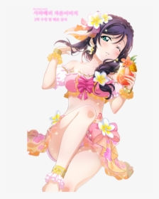 Love Live Nozomi Fanart Render , Png Download - Cartoon, Transparent Png, Free Download