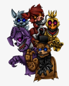 The Twisted Ones By Infanio Fnaf Fnaf Fnaf Book Five - Twisted Five Nights At Freddy's, HD Png Download, Free Download