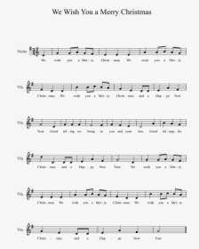 We Wish You A Merry Christmas Partitura, HD Png Download, Free Download