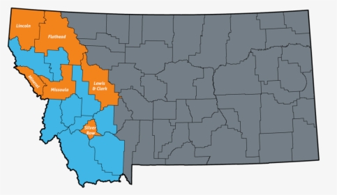 Montana County Map Communities - Atlas, HD Png Download, Free Download