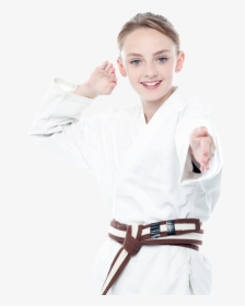 Karate Girl Png Image - Karate, Transparent Png, Free Download