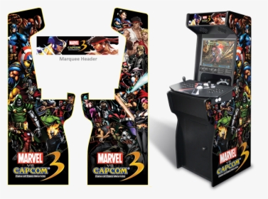 Marvel Vs Capcom Clash Of Super Heroes Arcade Cabinet, HD Png Download, Free Download