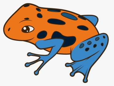 Cartoon Illustration Transprent Png - Poison Dart Frog Cartoon, Transparent Png, Free Download