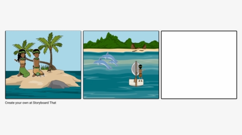 Storm On The Island Storyboard, HD Png Download, Free Download