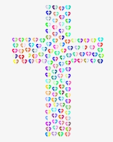 Colorful Cross Png, Transparent Png, Free Download