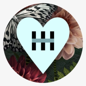 Heart-flowers - Emblem, HD Png Download, Free Download