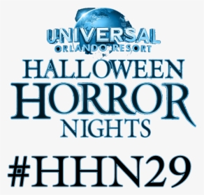 Transparent Universal Studios Hollywood Png - Halloween Horror Nights 29 Logo, Png Download, Free Download