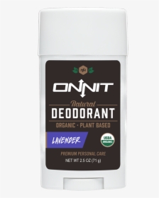 Onnit Lavender Organic Deodorant - Bottle, HD Png Download, Free Download