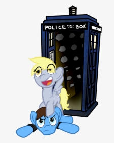 Niksiekins, Derpy Hooves, Doctorderpy, Doctor Who, - Cartoon, HD Png Download, Free Download