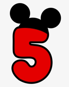 Transparent Mickey Mouse Number 1 Clipart - Mickey Mouse Png, Png Download, Free Download