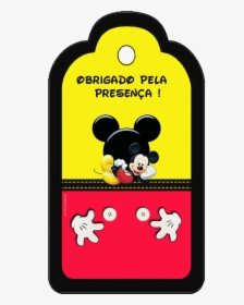 Clip Art Convite Mickey Mouse - Tags Mickey, HD Png Download, Free Download