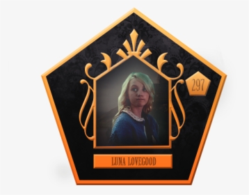Harry Potter Chocolate Frog Cards Luna Lovegood, HD Png Download, Free Download