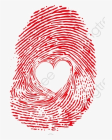 Transparent Finger Print Clipart - Creative Heart Logo Design, HD Png Download, Free Download