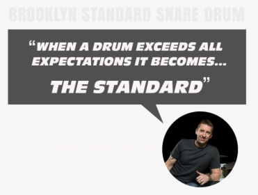 Brooklynstandard-quote - Poster, HD Png Download, Free Download