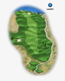 Golf Course Hole Layout, HD Png Download, Free Download